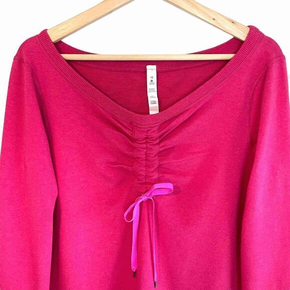 Lululemon Scrunch Tie Sweatshirt - Picture 2 of 9